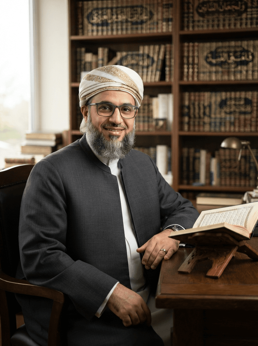 Portrait of Sheikh Ahmad Al-Sayed